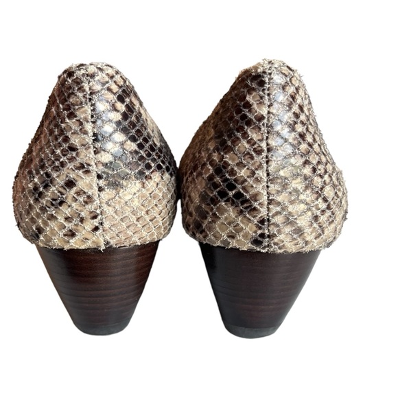 Michael Kors Snake Skin Wedges Women US size 7.5 - Picture 4 of 6
